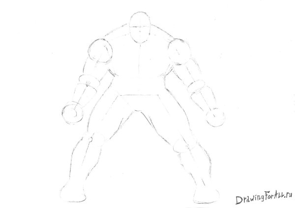 Рисунки Халка для срисовки