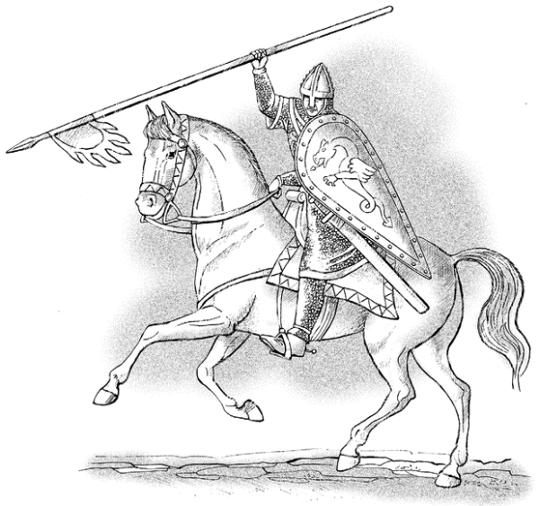 Куликовская битва раскраска