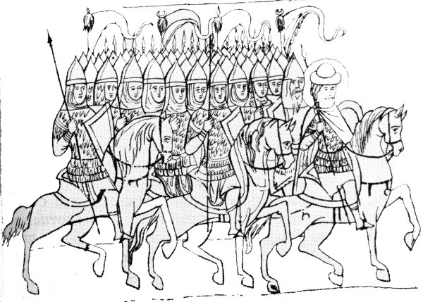 Половецкие воины 11-12 века