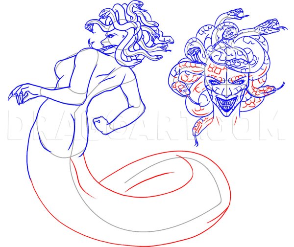 Медуза Горгона скетч