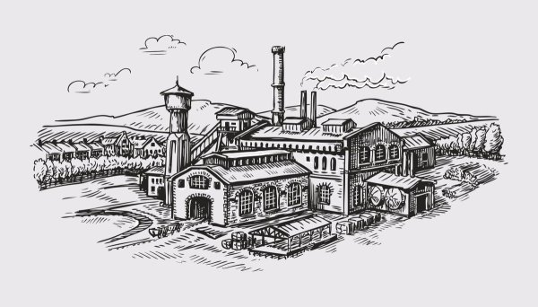 Завод скетч