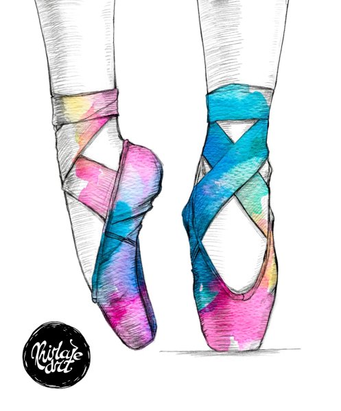 Пуанты рисунок