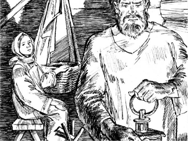 Иллюстрация к рассказу вождь краснокожих