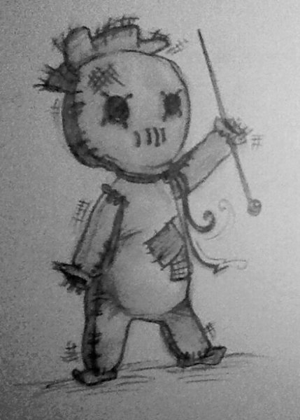 Страшные рисунки для срисовки