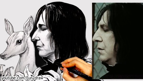 Северус Снейп зарисовки