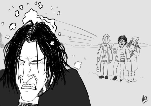 Северус Снейп скетчи