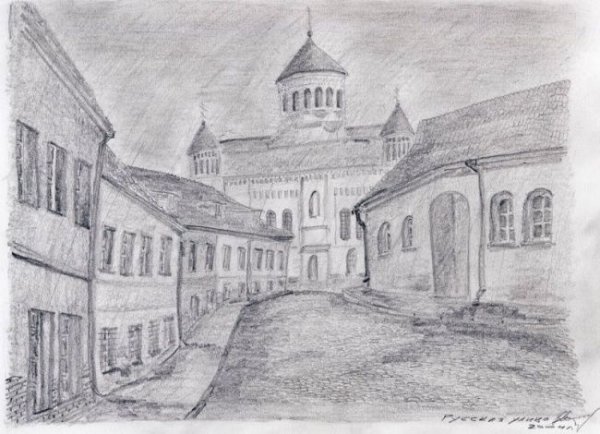 Наброски древнего города