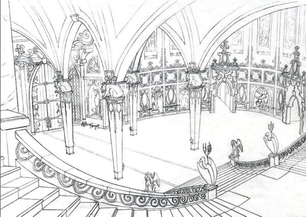 Бал маскарад раскраска