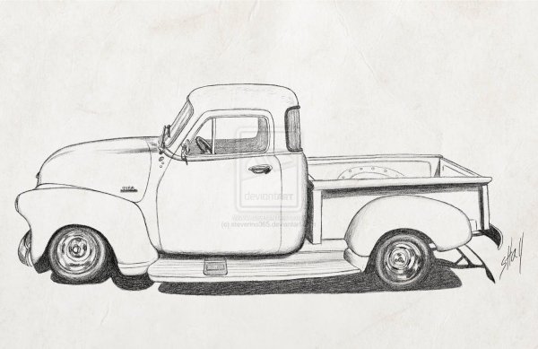 Ford Pickup Эскизный