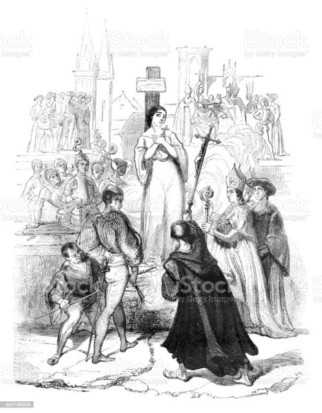 Жанна д'АРК раскраска