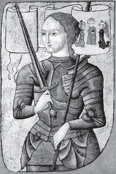 Жанна д АРК раскраска