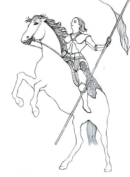 Жанна д'АРК взятие в плен