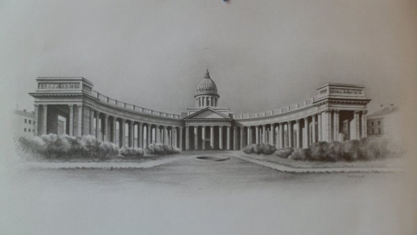 Казанский собор отмывка