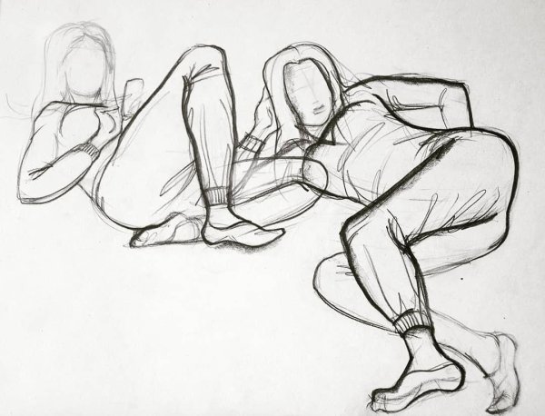 Скетчи людей