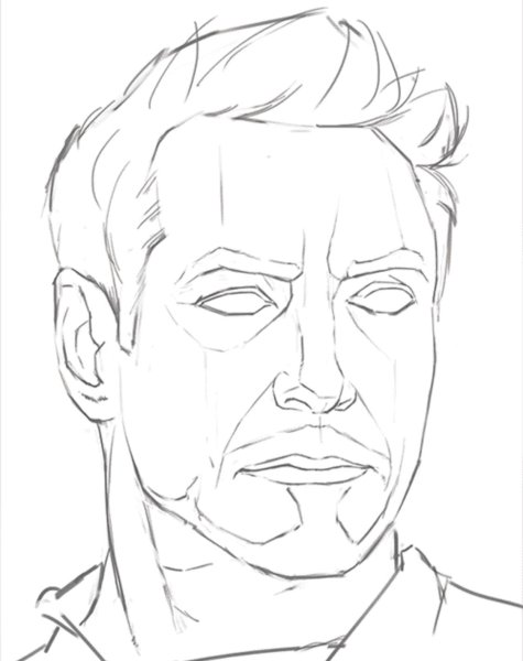 Портрет Тони Старка