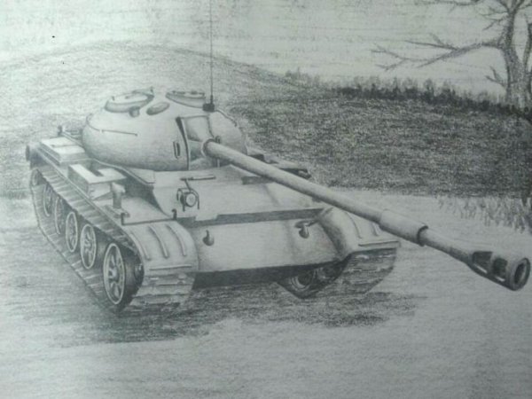 Рисунки на тему танки карандашом