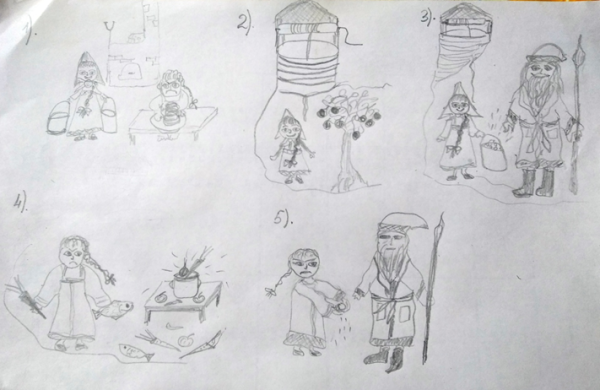 Иллюстрация к сказке Мороз Иванович 3 класс литературное чтение