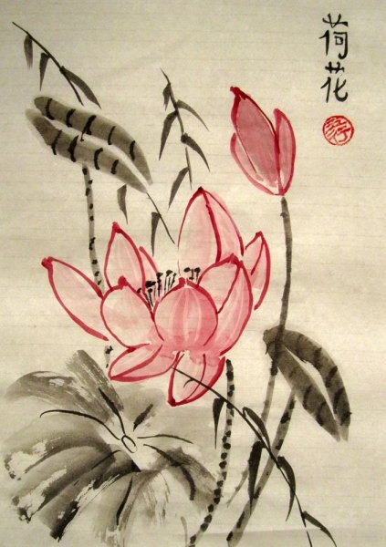 Японская живопись для детей