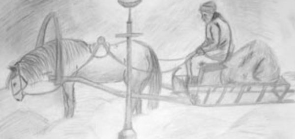 Иллюстрация к произведению Чехова тоска