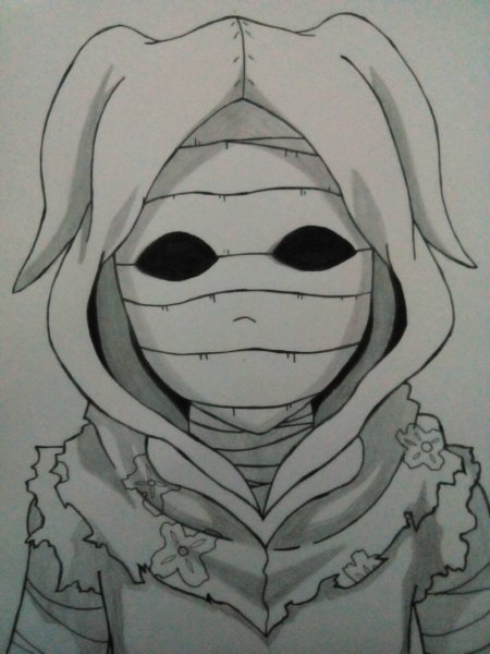 Токийский гуль для срисовки