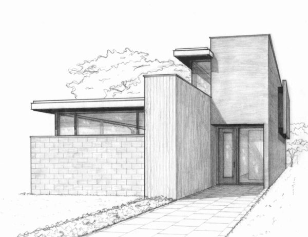 Архитектурное сооружение рисунок