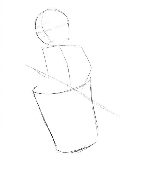 Баба Яга рисунок для детей поэтапно