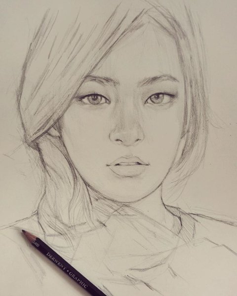 Уроки рисования карандашом портреты