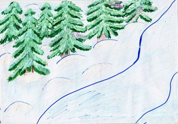 Иллюстрация к сказке два Мороза