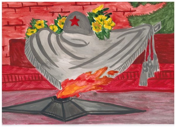 Рисунок на военную тематику