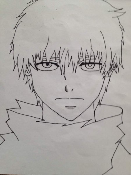 Канеки Кен нарисовать легко