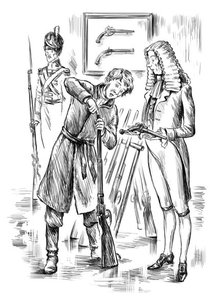 Дуэль зарисовки