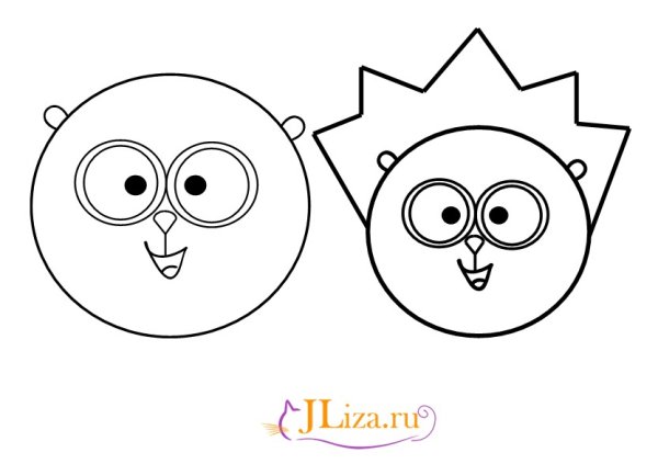 Ёжик из смешариков рисунок карандашом