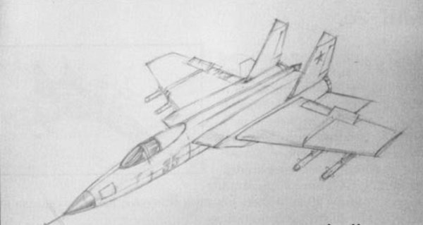 Миг рисунок карандашом