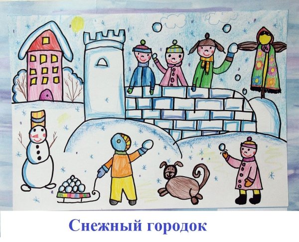 Эскизы ледового городка
