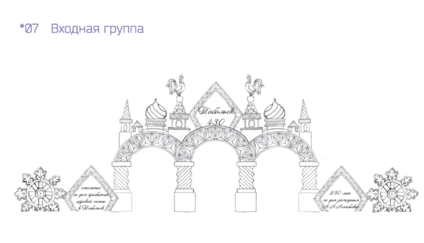 Эскиз детского городка