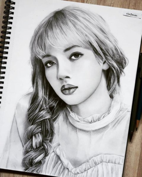 Lisa BLACKPINK портрет