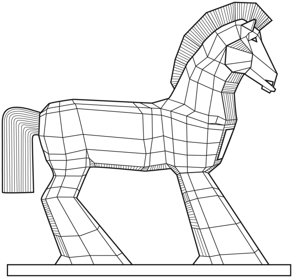 Троянский конь схема