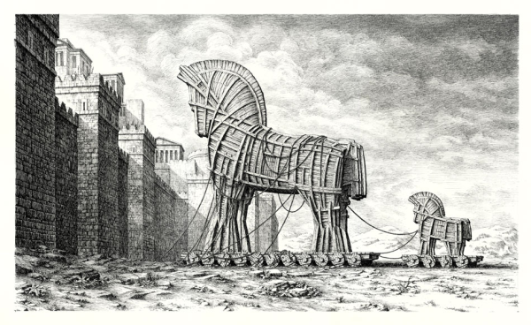 Древняя Греция Троянский конь