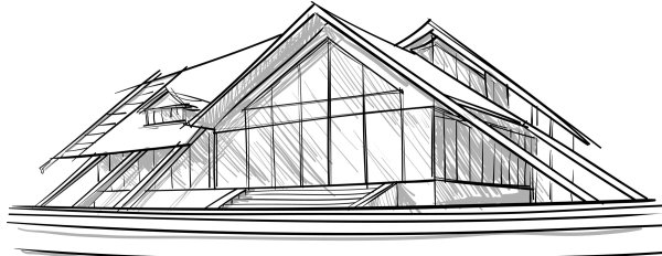 Архитектурный скетч