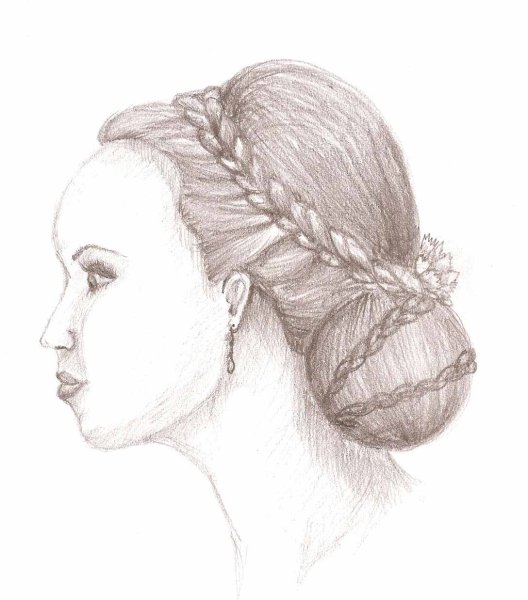 Прически эпохи Барокко Елизавета