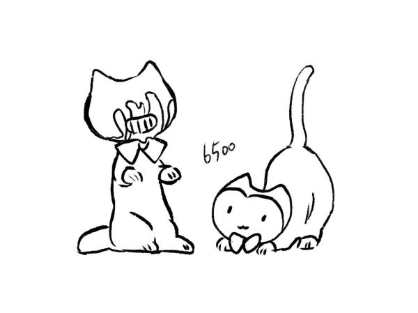 Рисунки котов смешные для срисовки