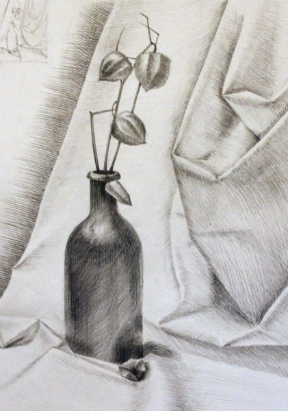 Натюрморт карандашом