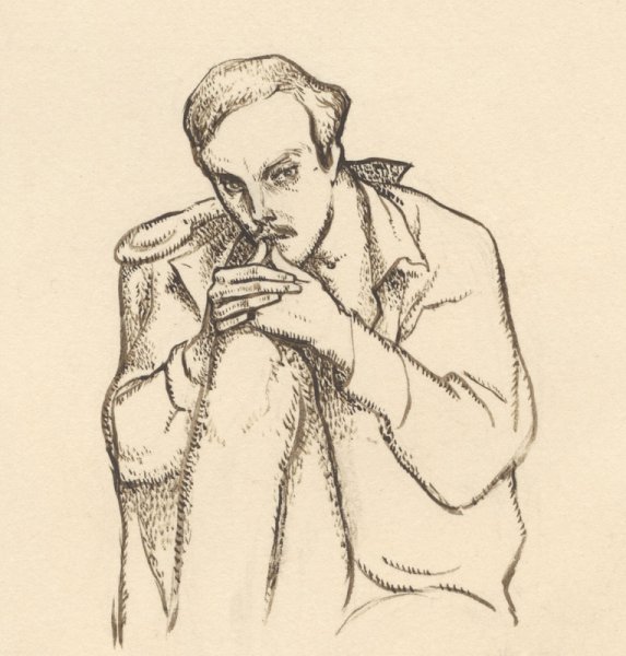 Лермонтов для срисовки