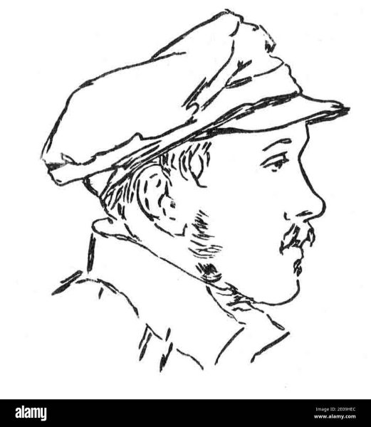 Михаил Юрьевич Лермонтов карандашом