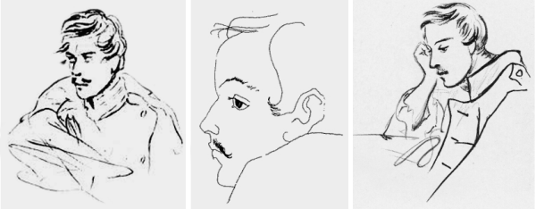 Рисунок на тему Лермонтов