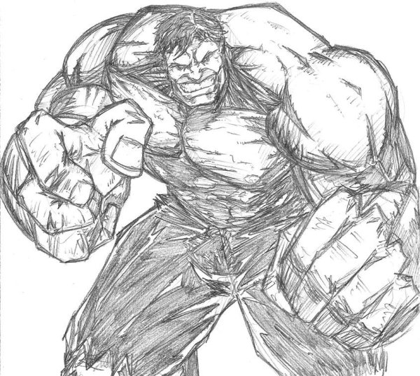 Халк для рисования