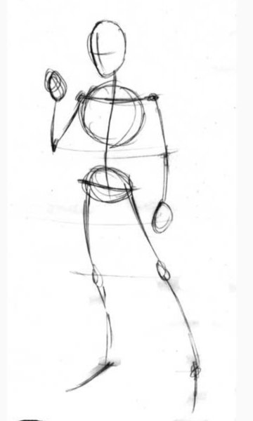 Эскизы людей для начинающих