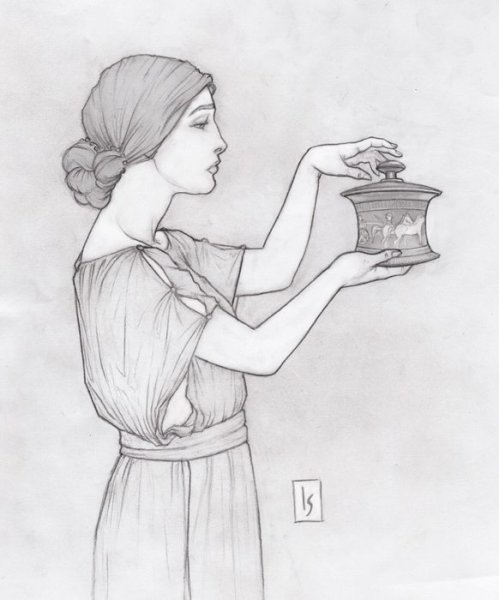 Ящик Пандоры древние Греции