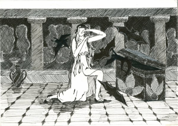 Шкатулка Пандоры рисунок