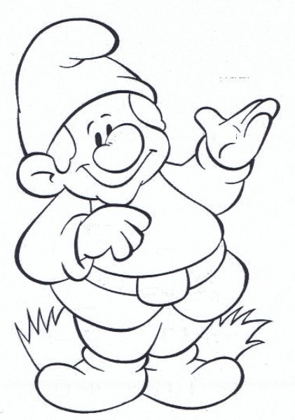 Рисование гнома